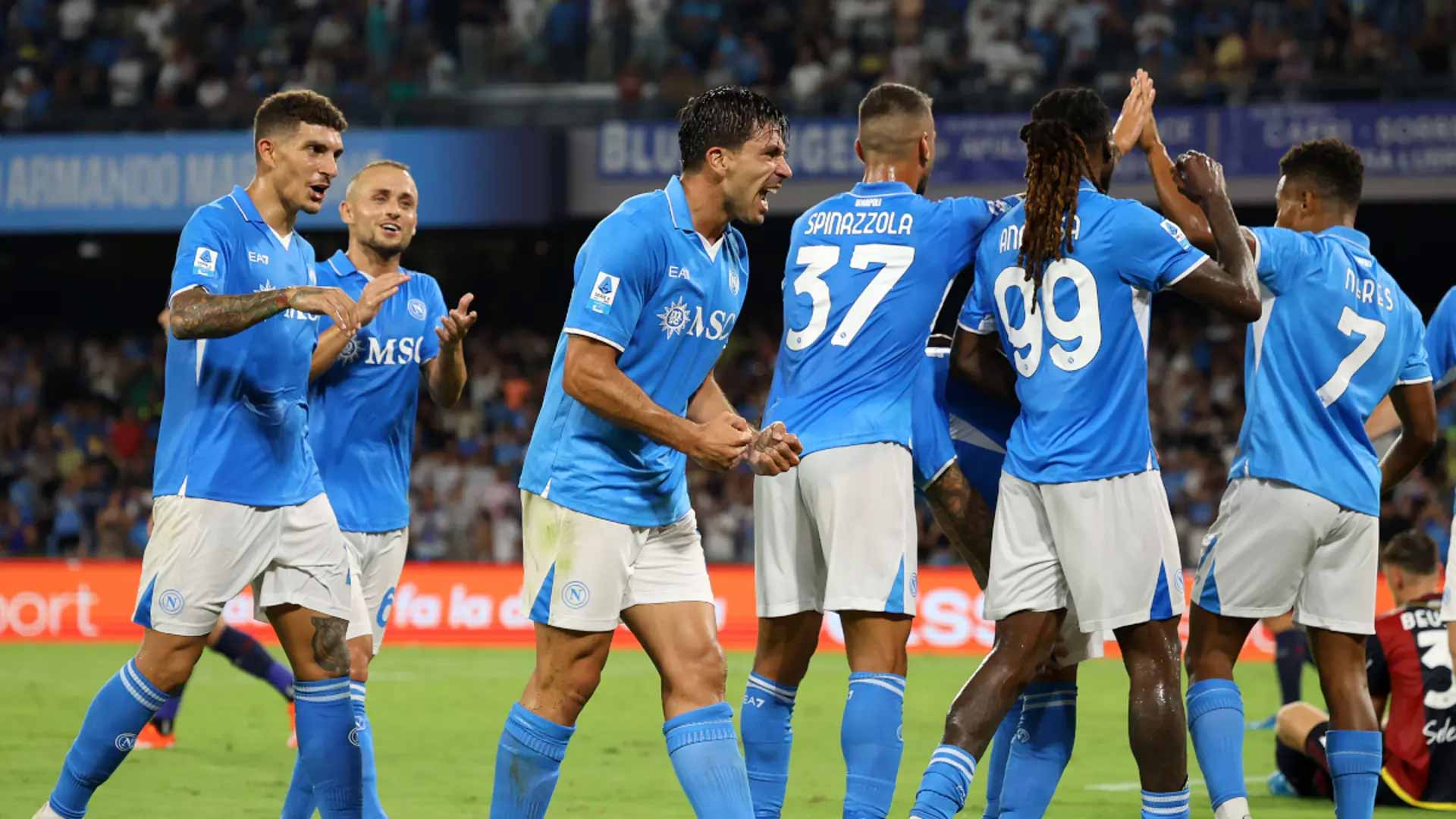 Napoli Tampil Perkasa, Taklukkan Fiorentina 3-1 Berkat Dua Gol Osimhen