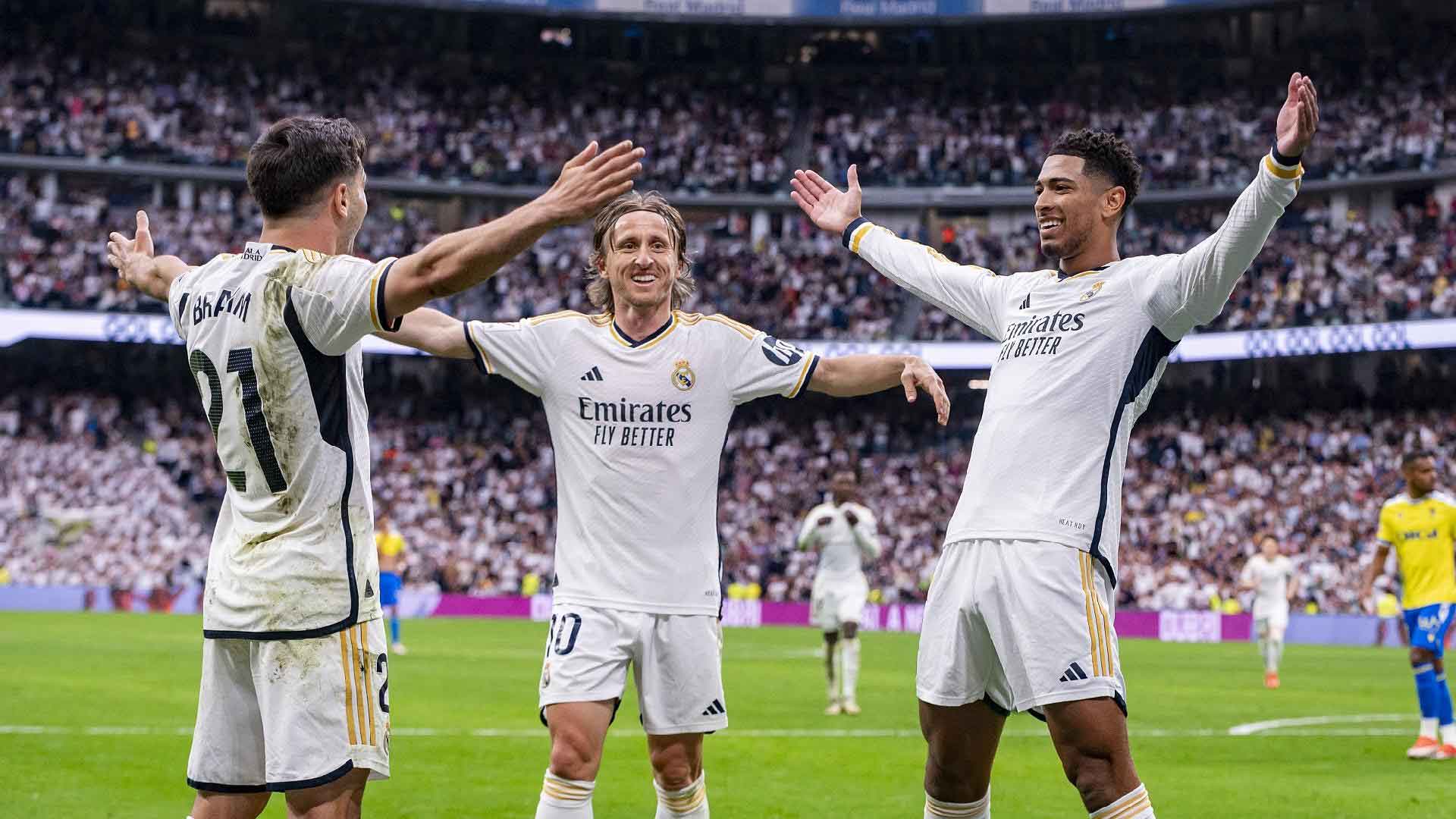 Bersinar di Bernabéu, Vinícius Jr dan Modric Bawa Real Madrid Menang 2-0