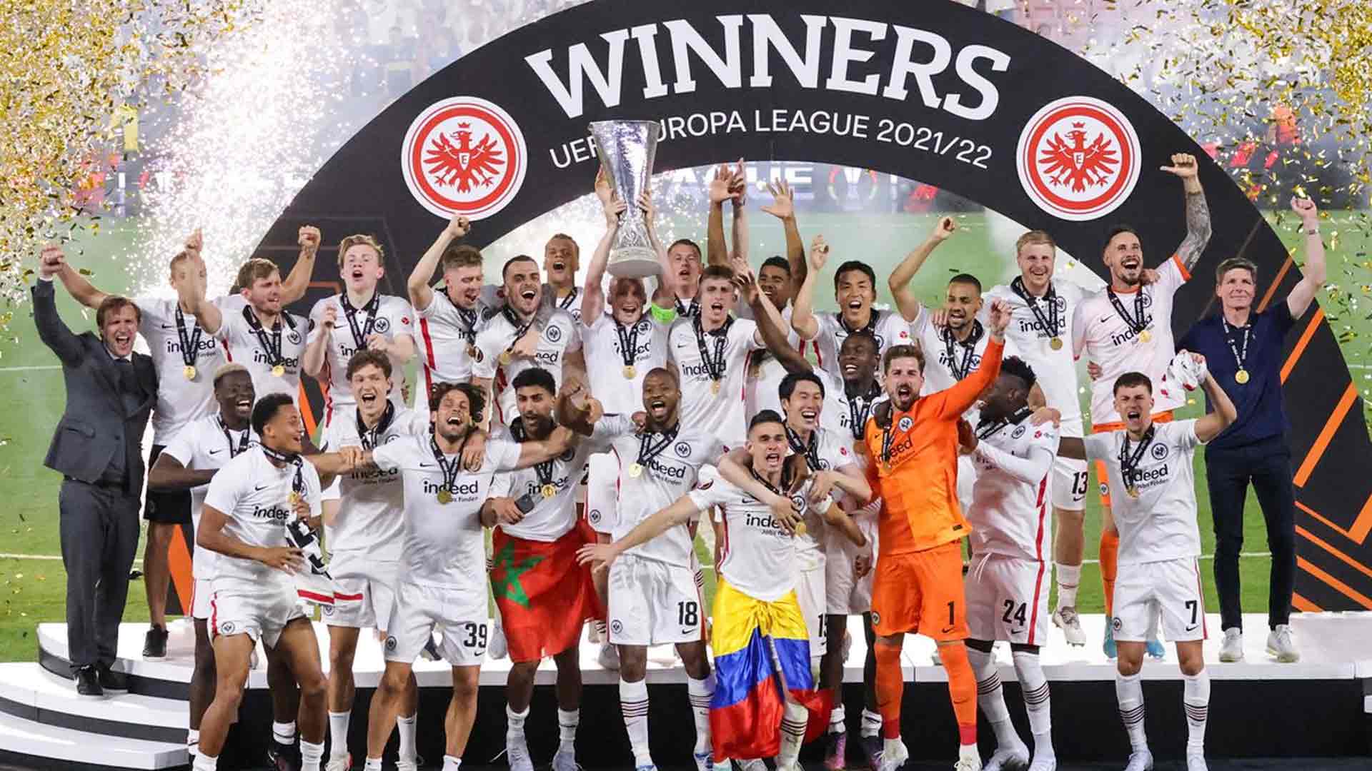 Eintracht Frankfurt meraih kemenangan dramatis di Bundesliga